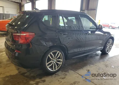2017 BMW X3 xDrive28I from USA, damaged, VIN 5UXWX9C58H0D97861